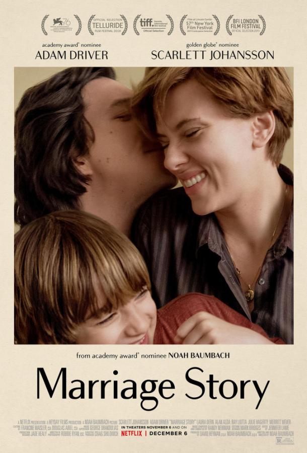 Фильм Брачная история 2019 смотреть онлайн с Скарлетт Йоханссон и Адамом Драйвером